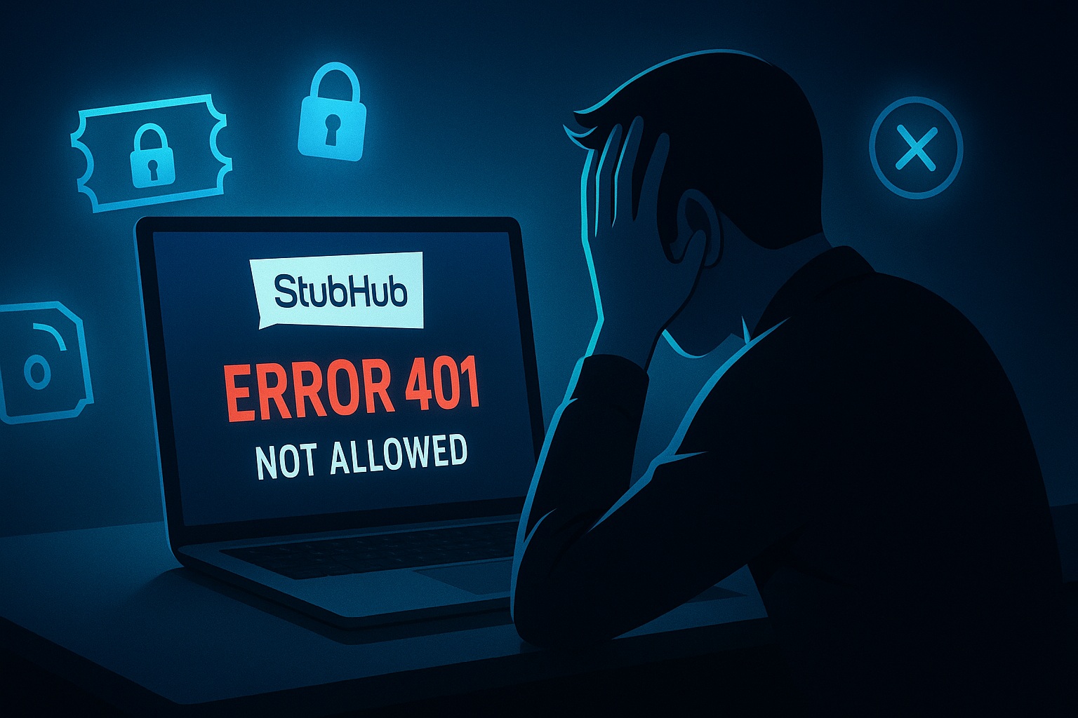 Stubhub Error 401 Not Allowed: Quick Steps to Get Back
